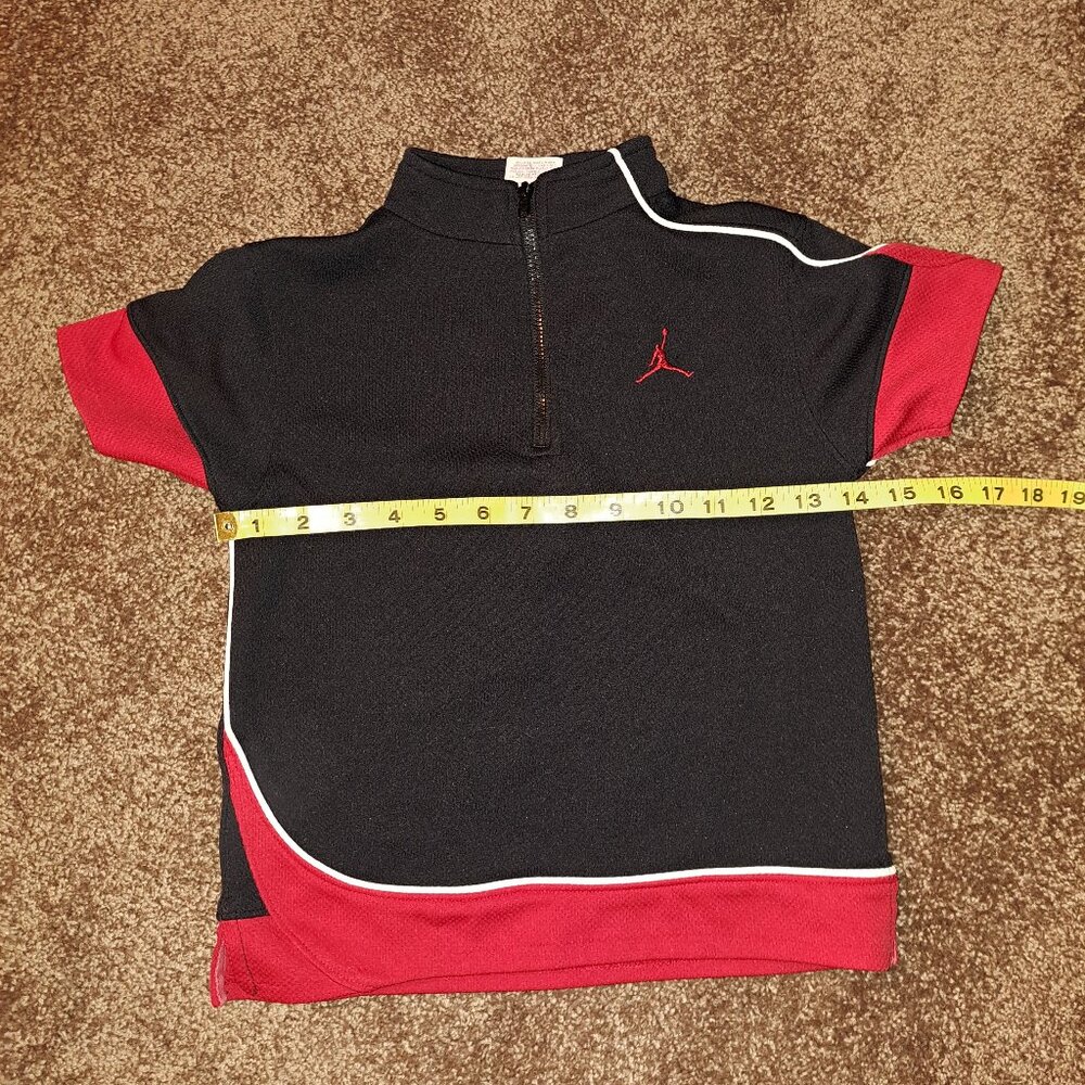 Nike Air Jordan Jumpman short-sleeve 1/4 zip shirt. - Picture 6 of 7